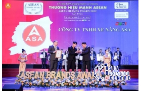 Xe nâng Asa vinh dự đón nhận giải thưởng Thương hiệu Mạnh ASEAN 2022